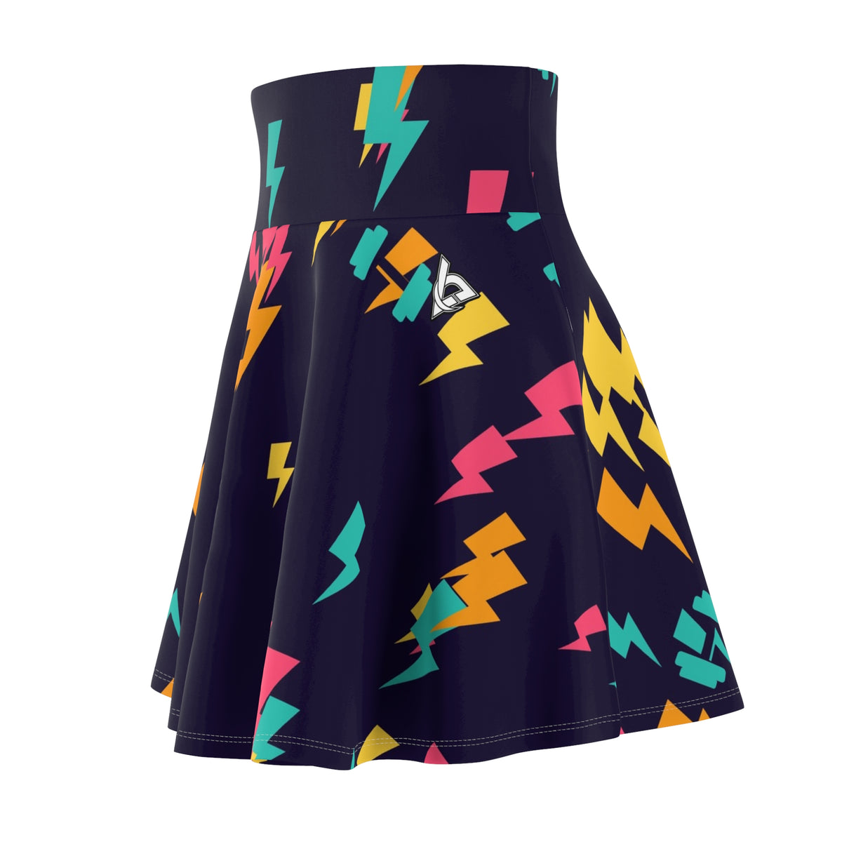 Training & Gym Electric Mango Bolt Strike Women's Athletic Skater Skirt