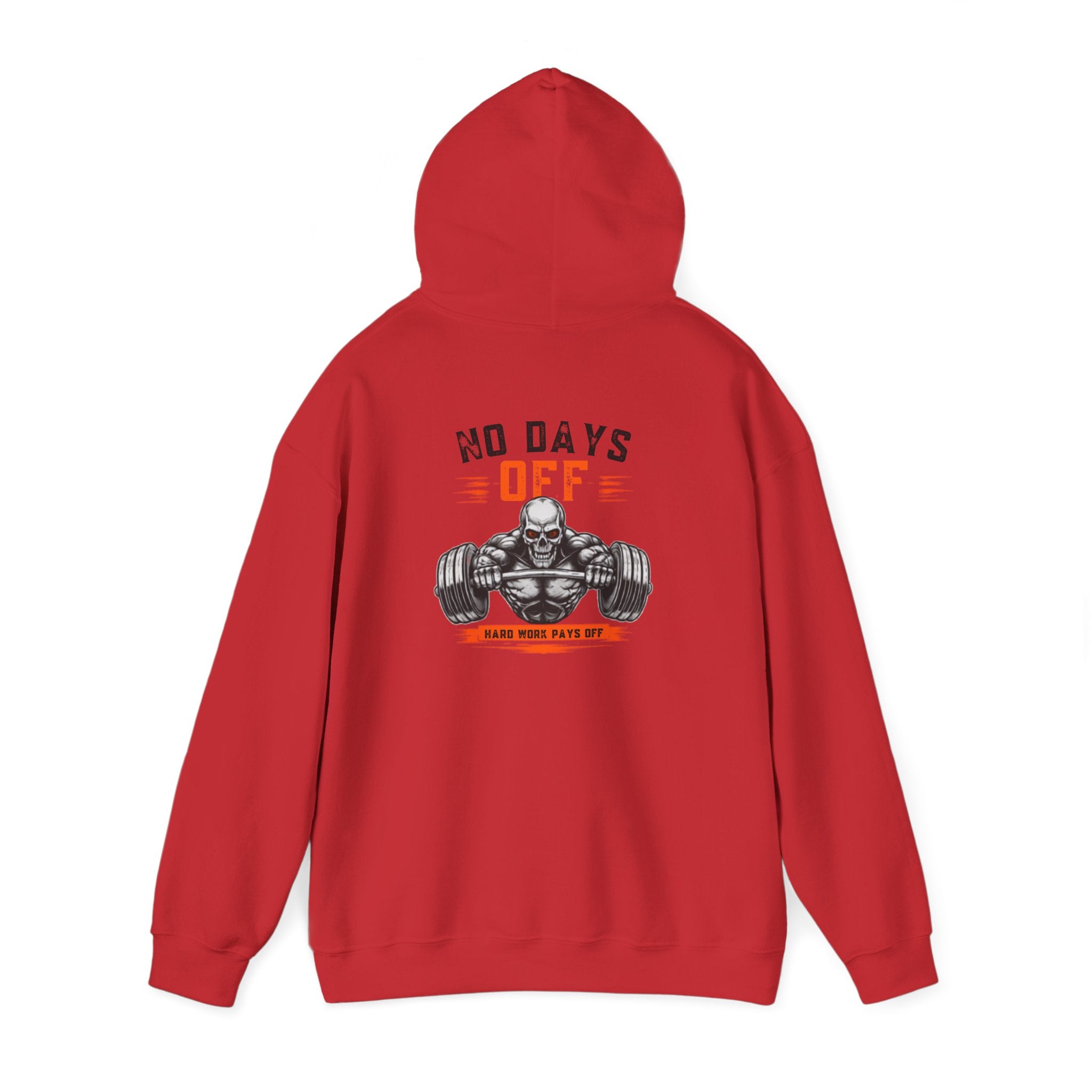 No Days Off | Heavy Hooded Sweatshirt