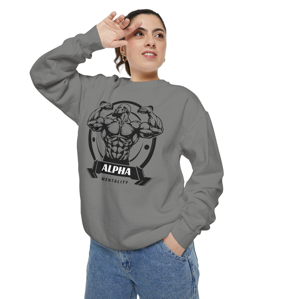 Alpha Mentality Sweatshirt | Muscular Gym Crewneck