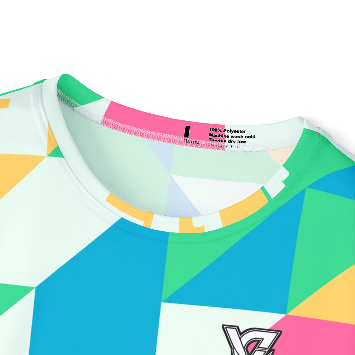 Training & Gym Mint Sorbet Prism Block Men's Sports Jersey