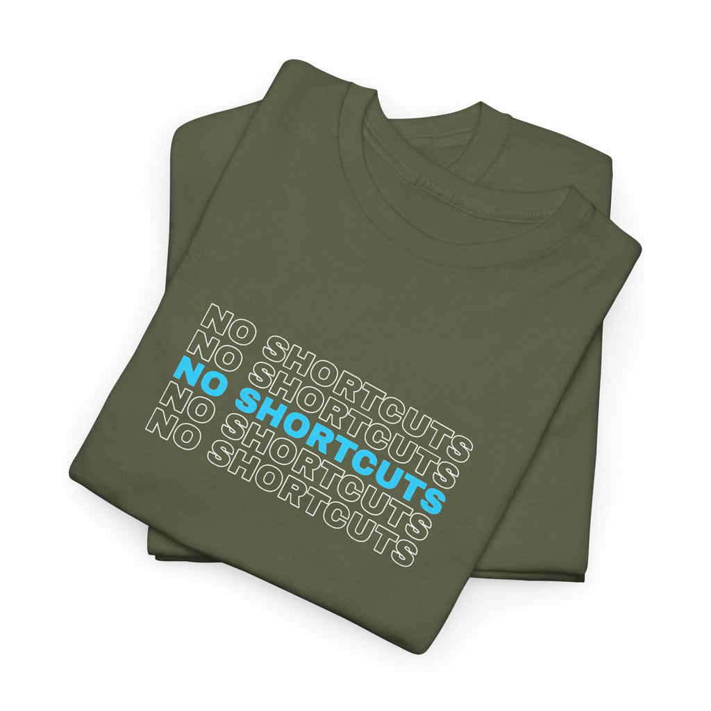 No Shortcuts | Men's Graphic Gym T-Shirt