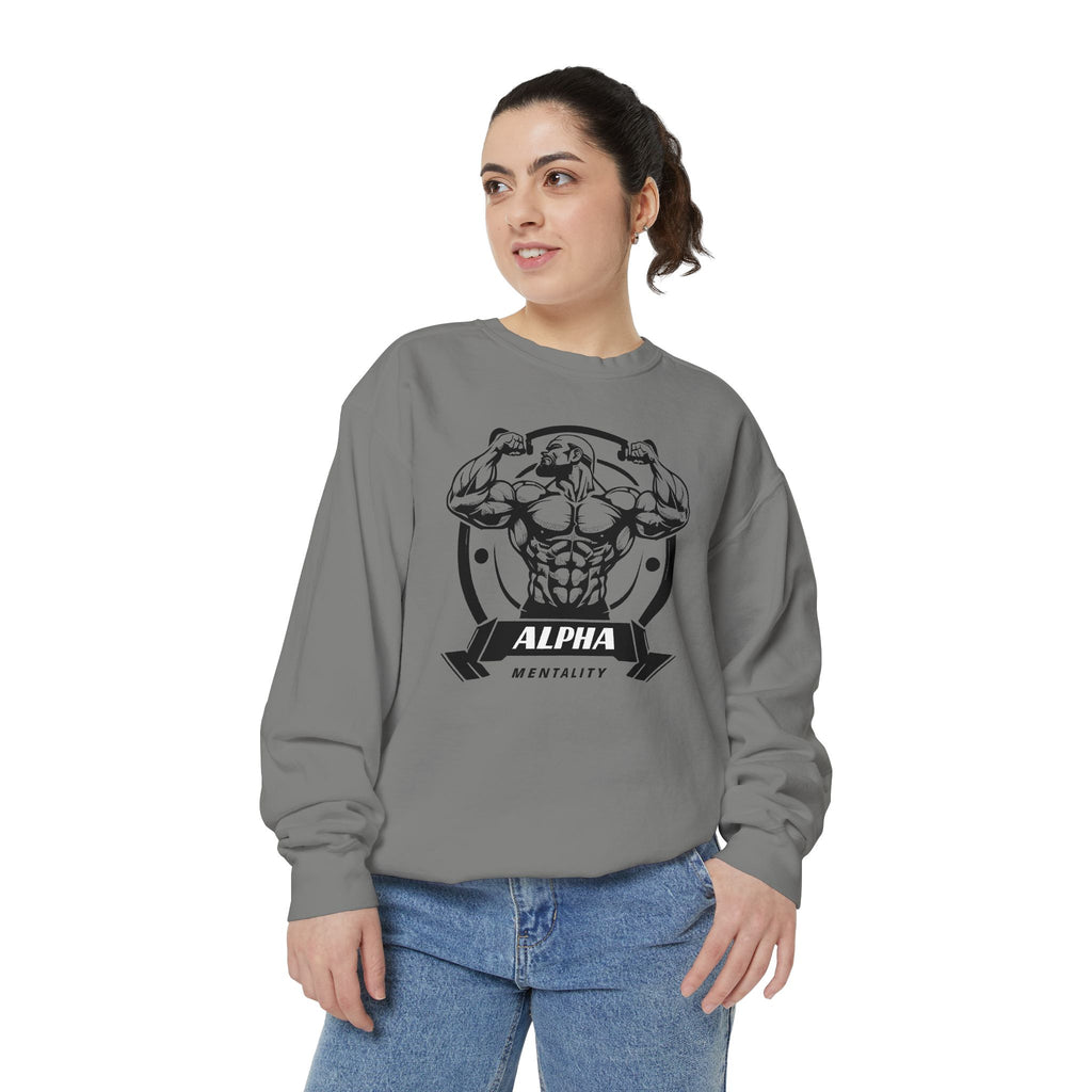 Alpha Mentality Sweatshirt | Muscular Gym Crewneck