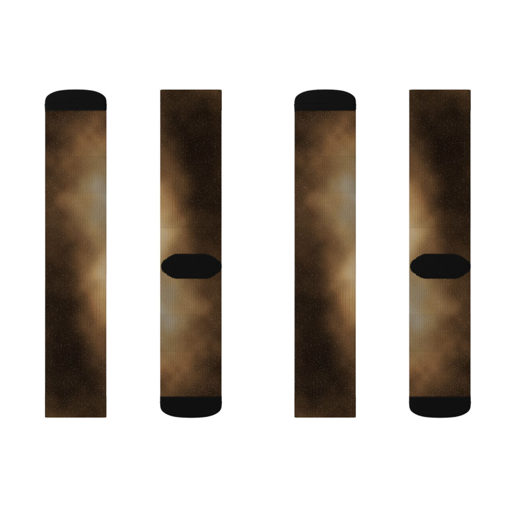 Desert Galaxy Athletic Crew Socks