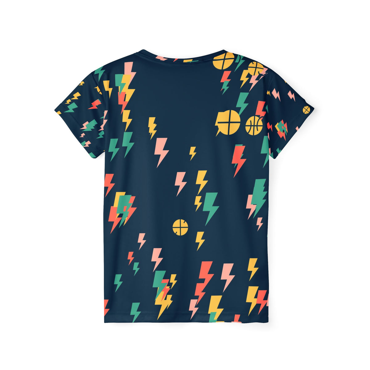 Basketball Coral Reef Bolt Strike Women's Sports Jersey