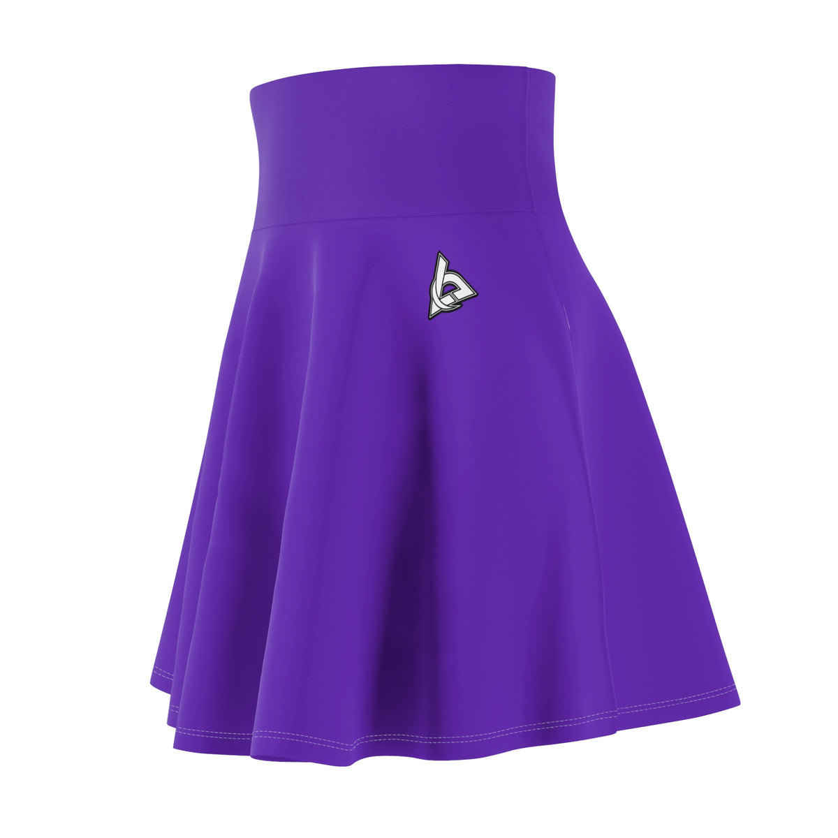 Vantacore Solid Purple Women's Athletic Skater Skirt