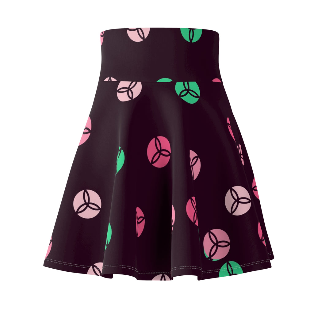 Volleyball Flamingo Fizz Icon Storm Women's Athletic Skater Skirt
