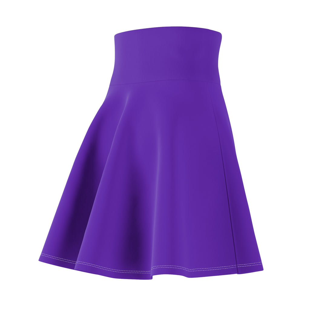 Vantacore Solid Purple Women's Athletic Skater Skirt