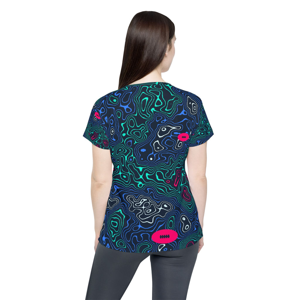Football Arctic Neon Topo Trail Women's Sports Jersey