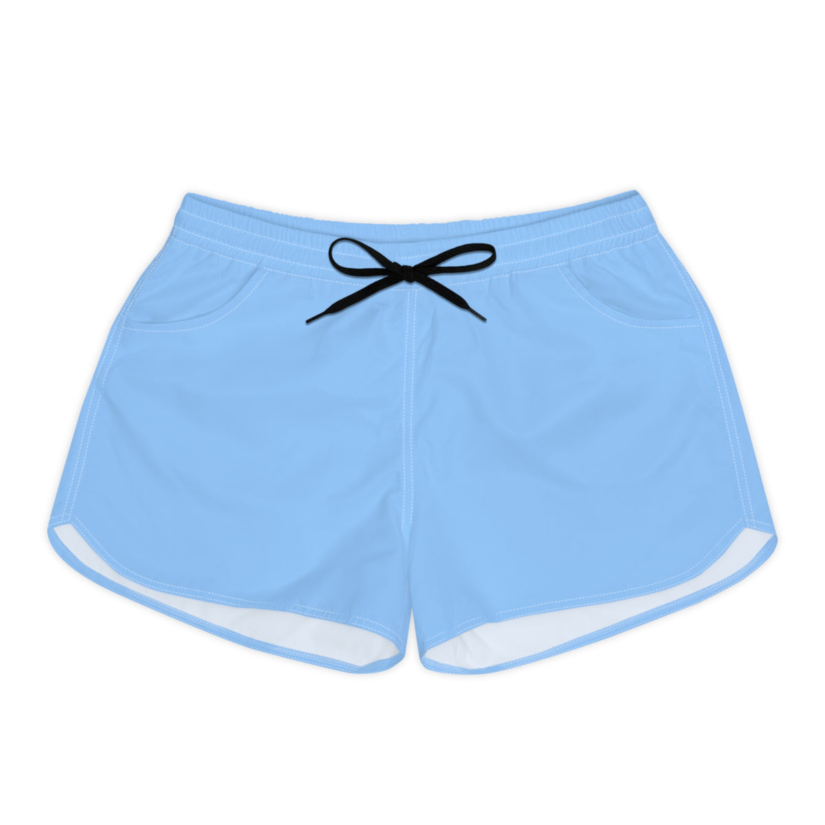 Women's Multipurpose Athletic Shorts with Pockets – Sky Blue
