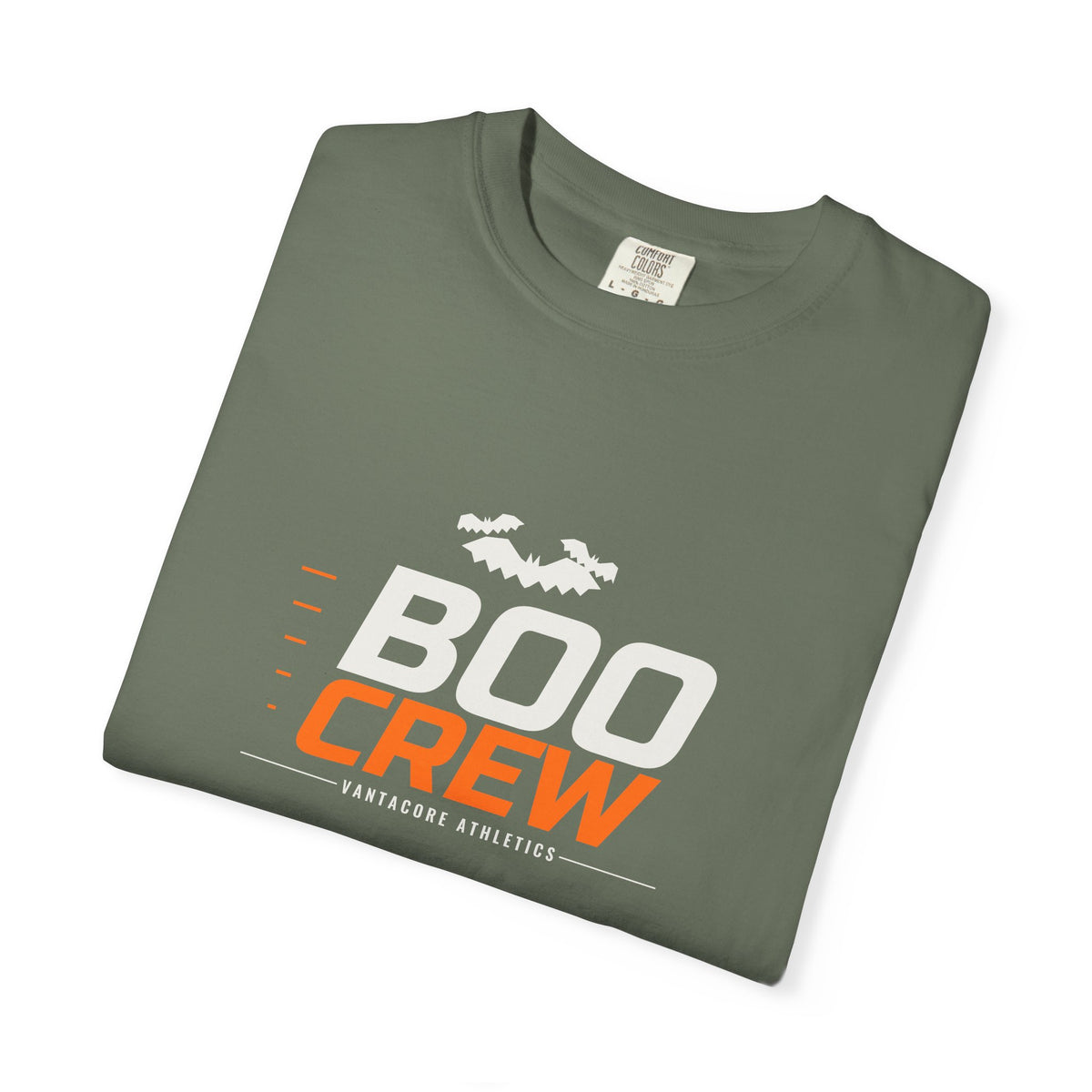 Boo Crew | Women's Halloween Garment-Dyed Graphic Tee