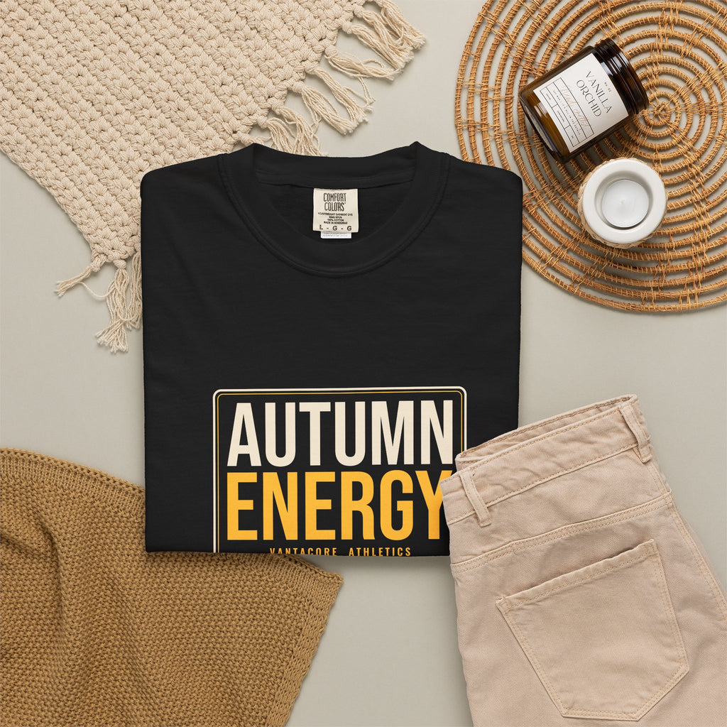 Autumn Energy | Women's Garment-Dyed Graphic Tee