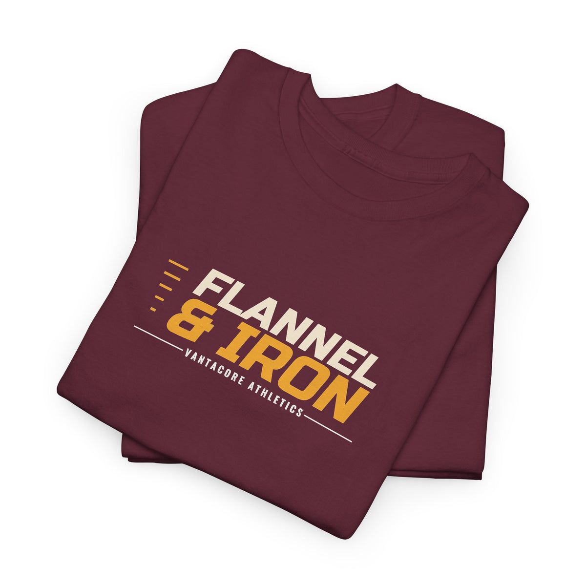 Flannel & Iron | Men's Graphic Gym T-Shirt
