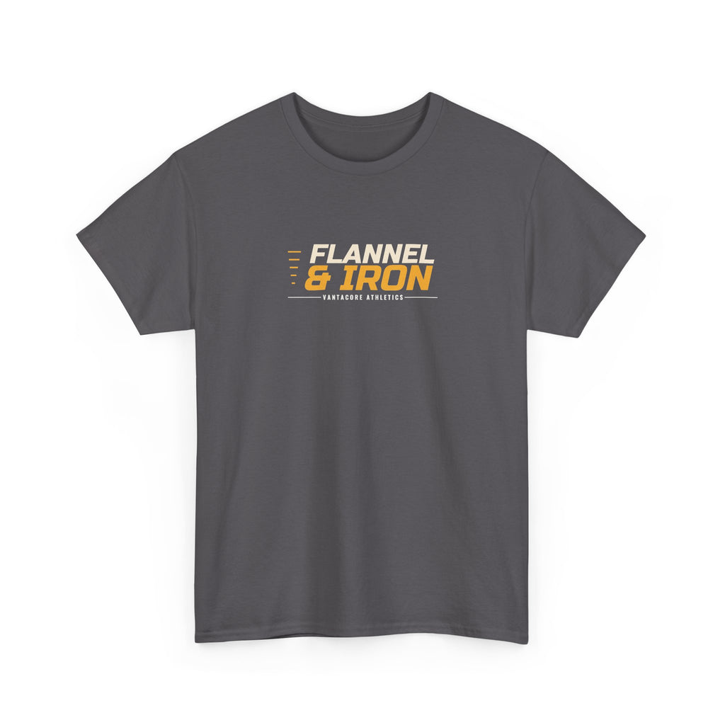Flannel & Iron | Men's Graphic Gym T-Shirt