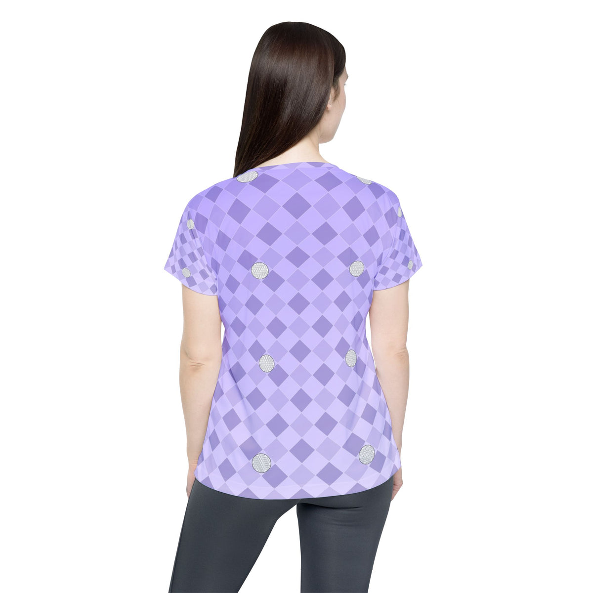 Golf Lavender Mist Dimple Links Women's Sports Jersey