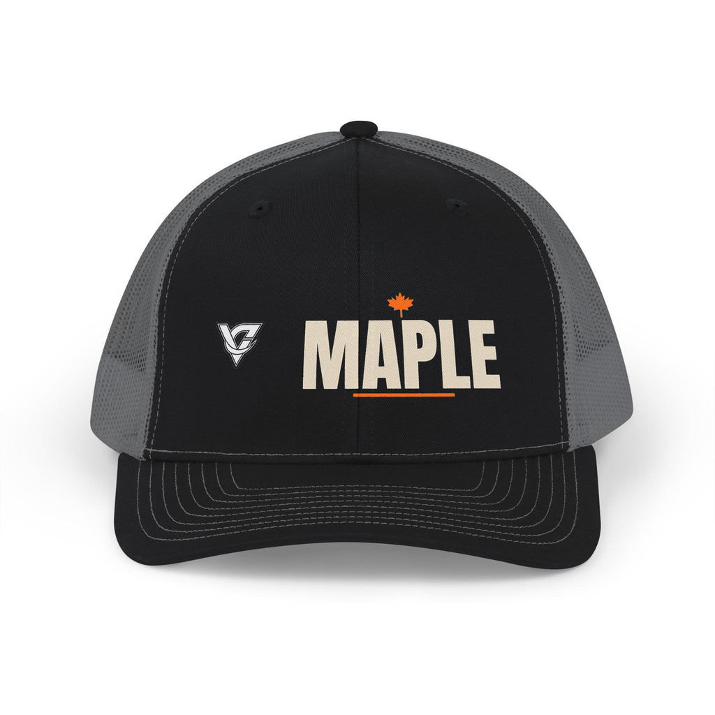 Maple Trucker Cap — Vantacore Snapback Hat