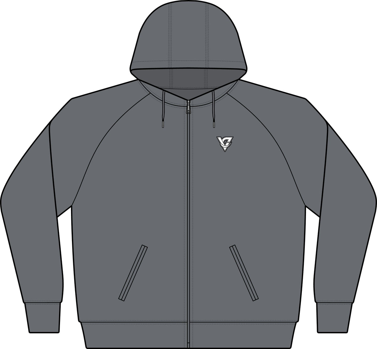 Lilac Magma Women's Hooded Training Jacket