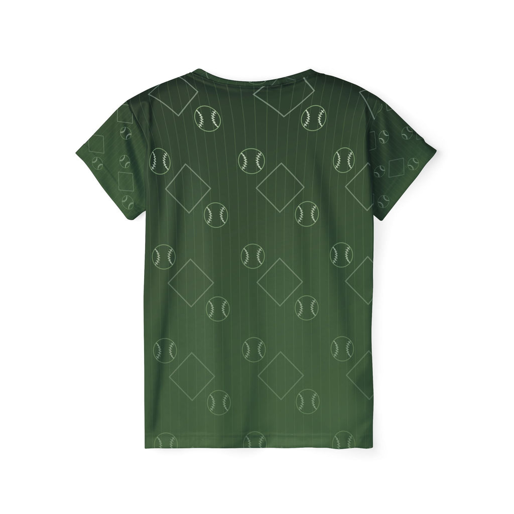 Baseball & Softball Forest Camo Diamond Stitch Women's Sports Jersey