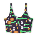 Halloween Hocus Pocus Spooky Mix Sports Bra