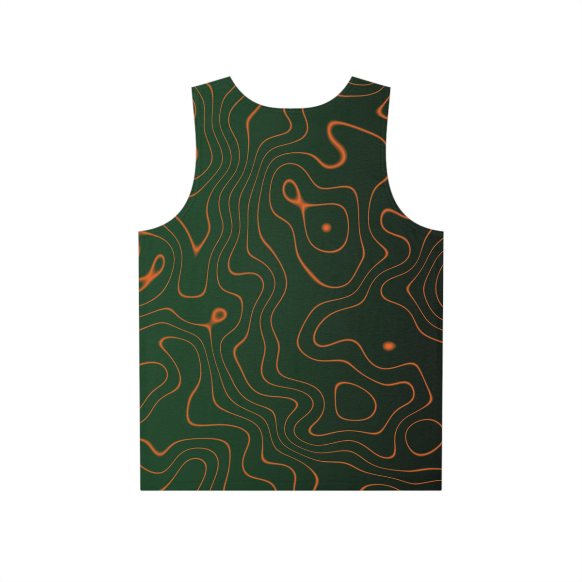 Evergreen Ember Topo Men's Athletic Tank