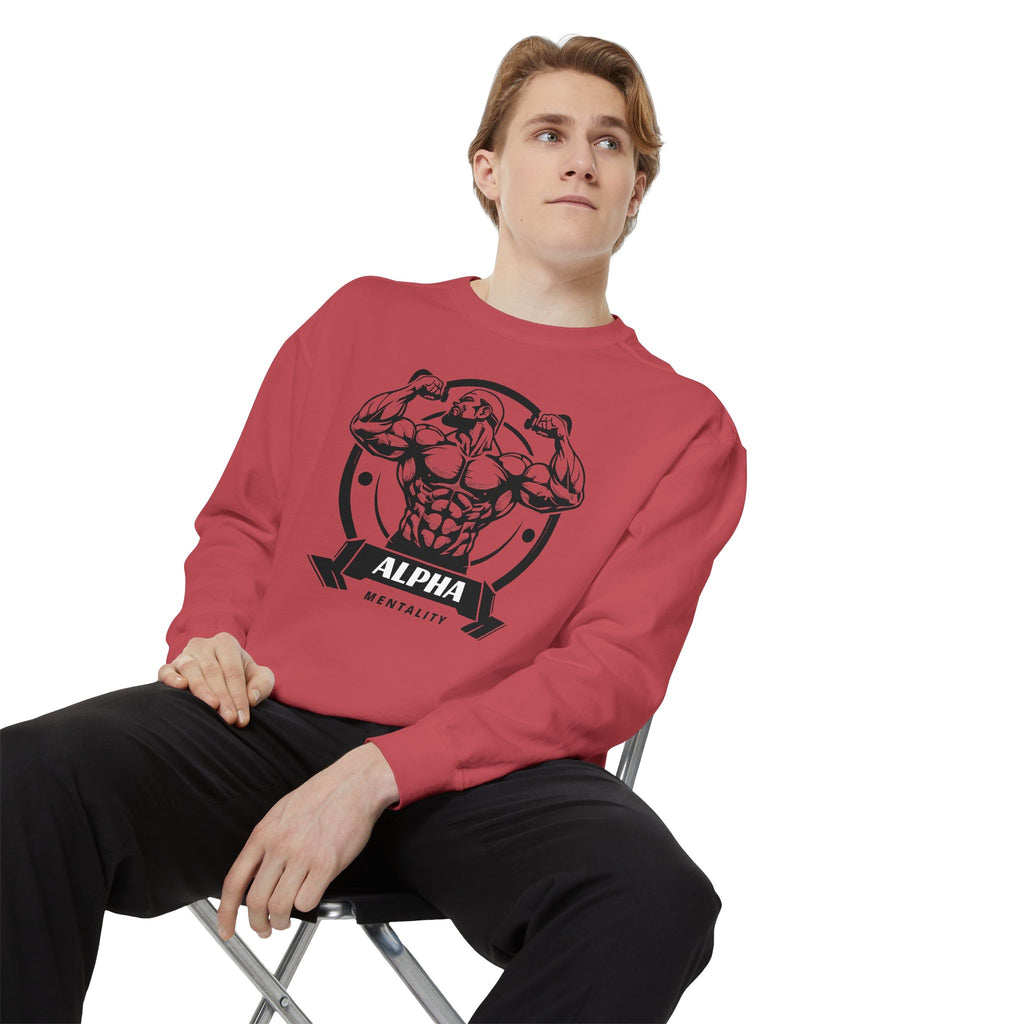 Alpha Mentality Sweatshirt | Muscular Gym Crewneck
