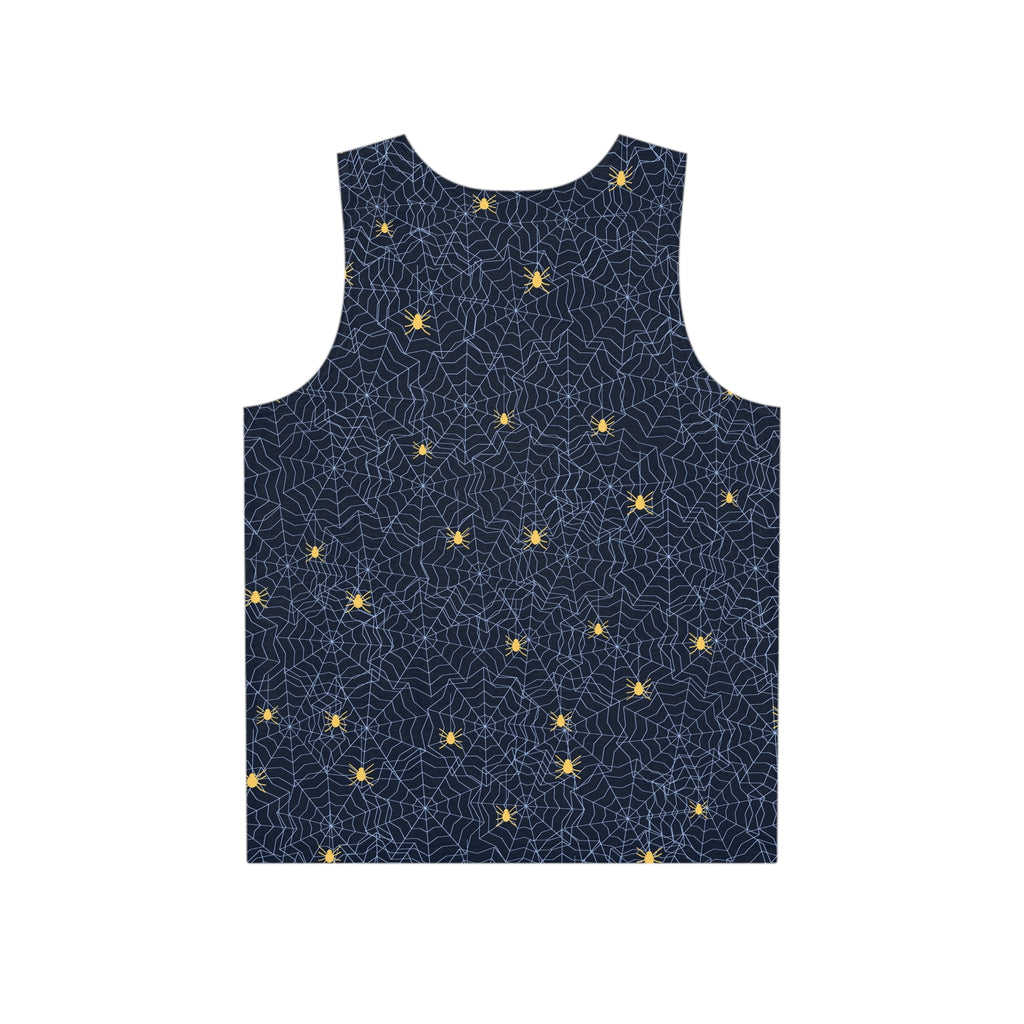 Halloween Ghostly Night Spiderweb Men's Athletic Tank
