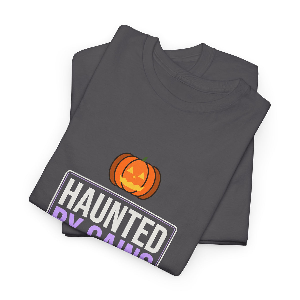 Haunted By Gains | Men's Halloween Graphic Gym T-Shirt