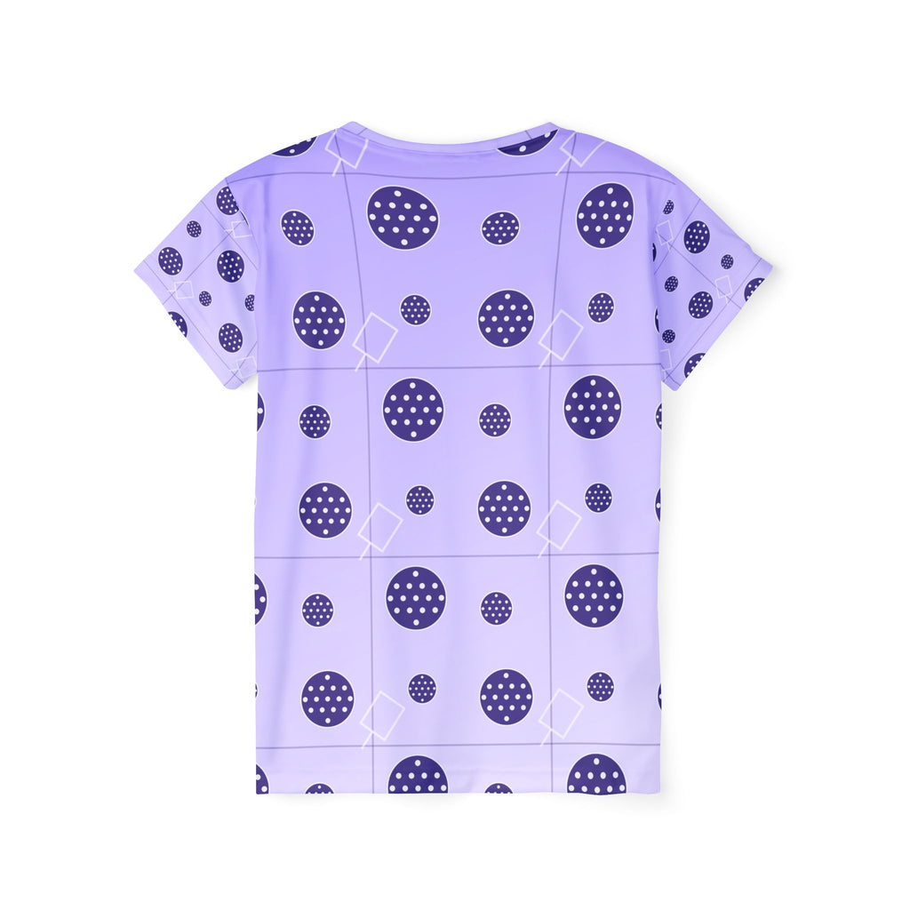 Pickleball Lavender Mist Dink Dot Women's Sports Jersey