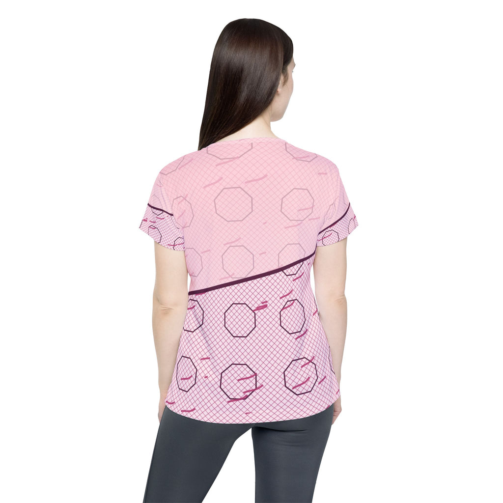 Combat Sports Blush Rose Cage Mesh Women's Sports Jersey