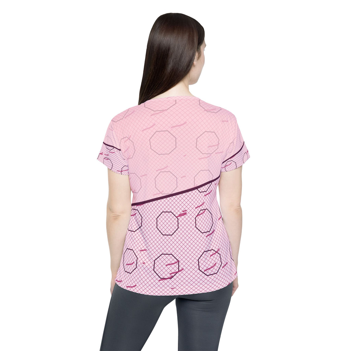 Combat Sports Blush Rose Cage Mesh Women's Sports Jersey