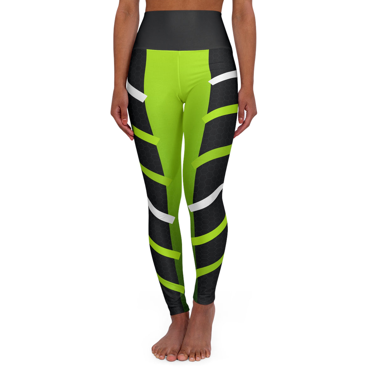 Volt Strike High-Waisted Yoga Leggings