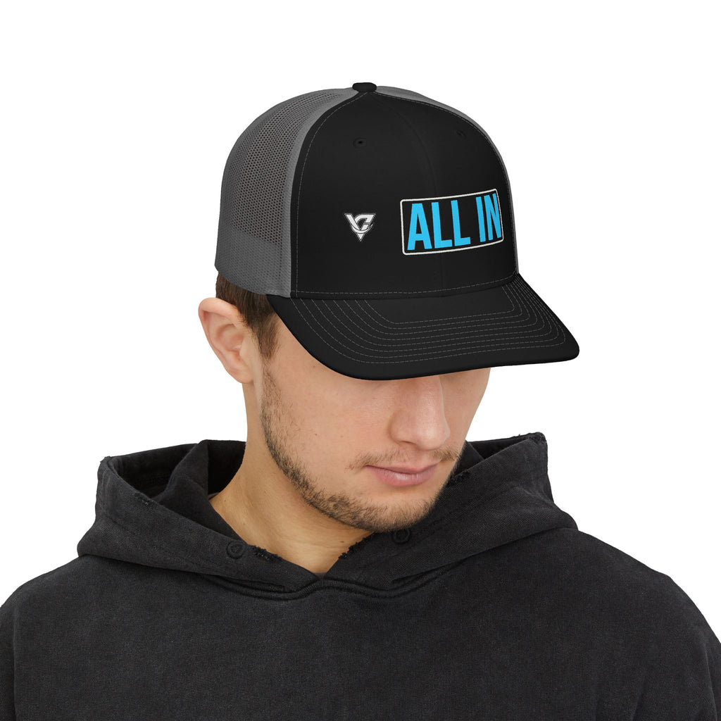 All In Trucker Cap — Vantacore Snapback Hat