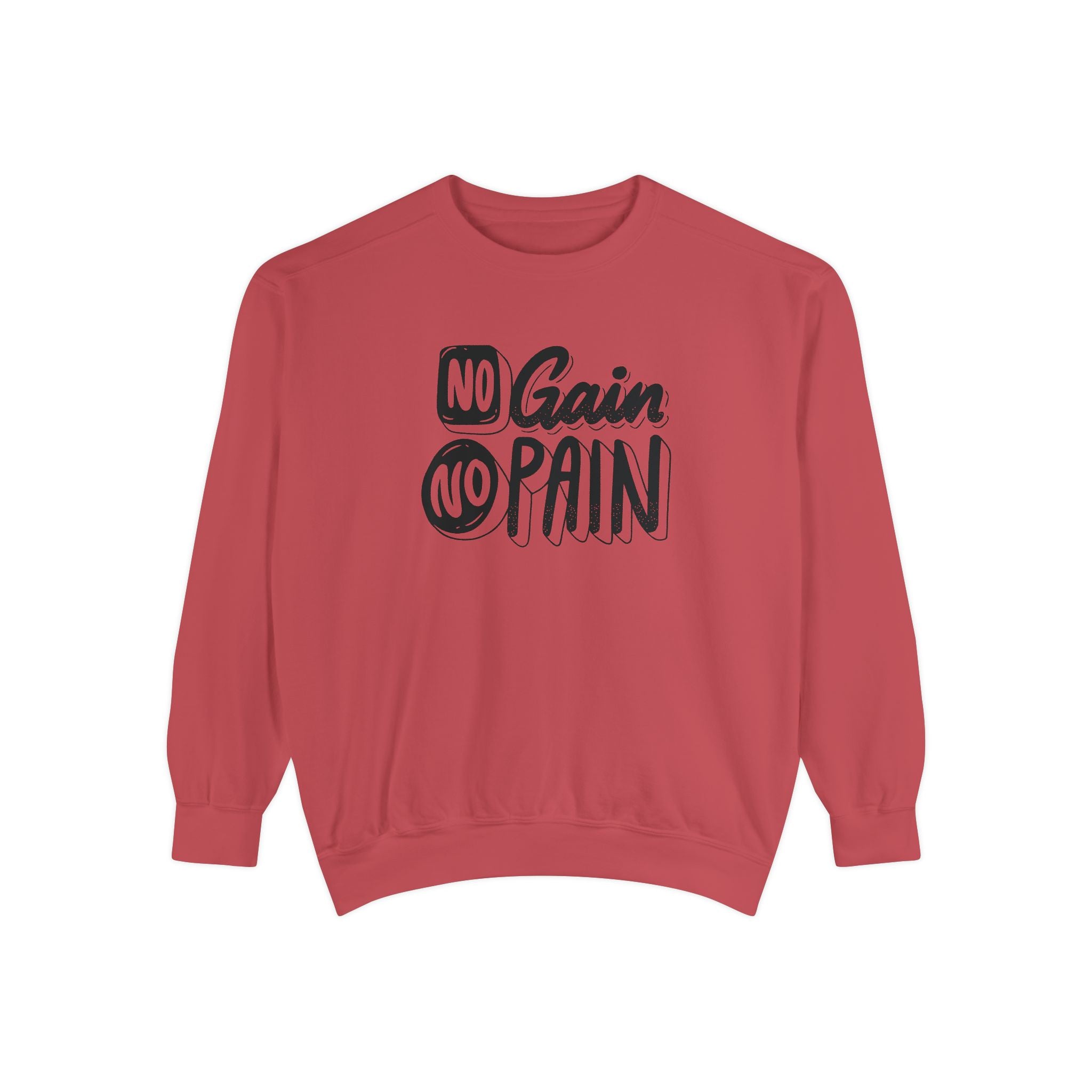 No Gain No Pain Sweatshirt | Motivational Fitness Crewneck