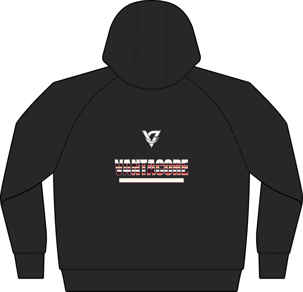 Coral Glitch Women's Hooded Training Jacket