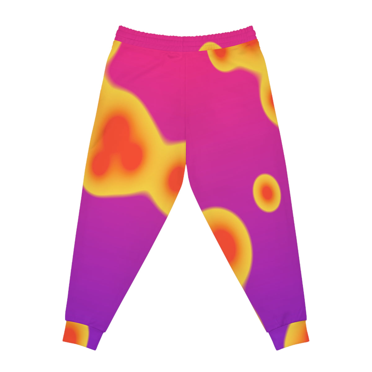 Women's Lava Lamp Joggers – Colorful All-Over Print Athletic Jogger Pants