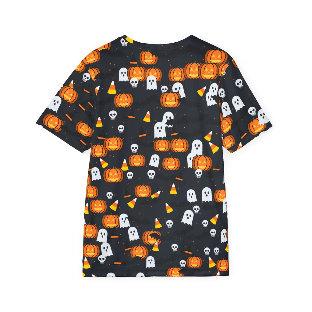 Halloween Graveyard Grey Spooky Mix Multipurpose Athletic Shirt