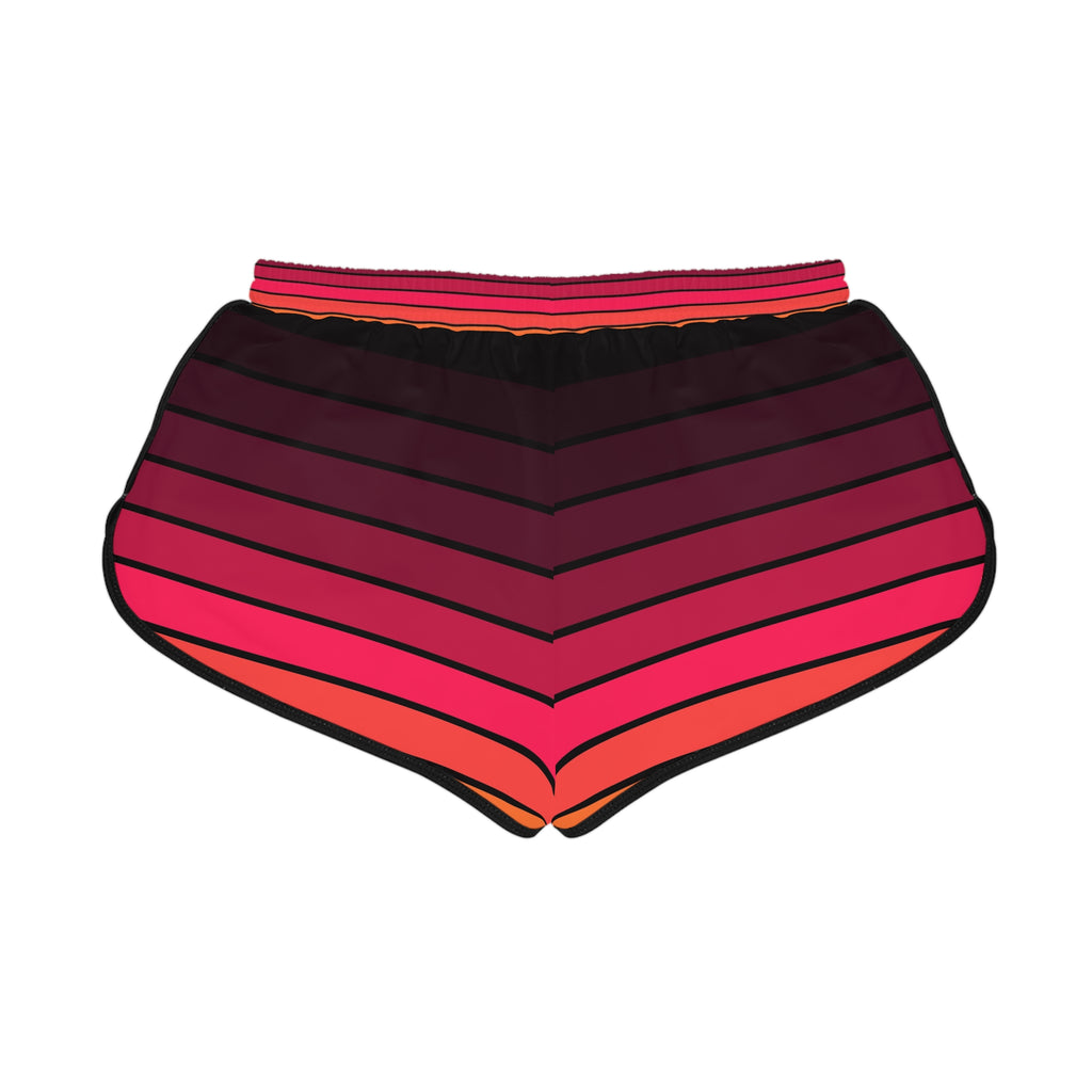 Women's Infrared Horizon Relaxed Shorts — All-Over Print Running & Workout Shorts