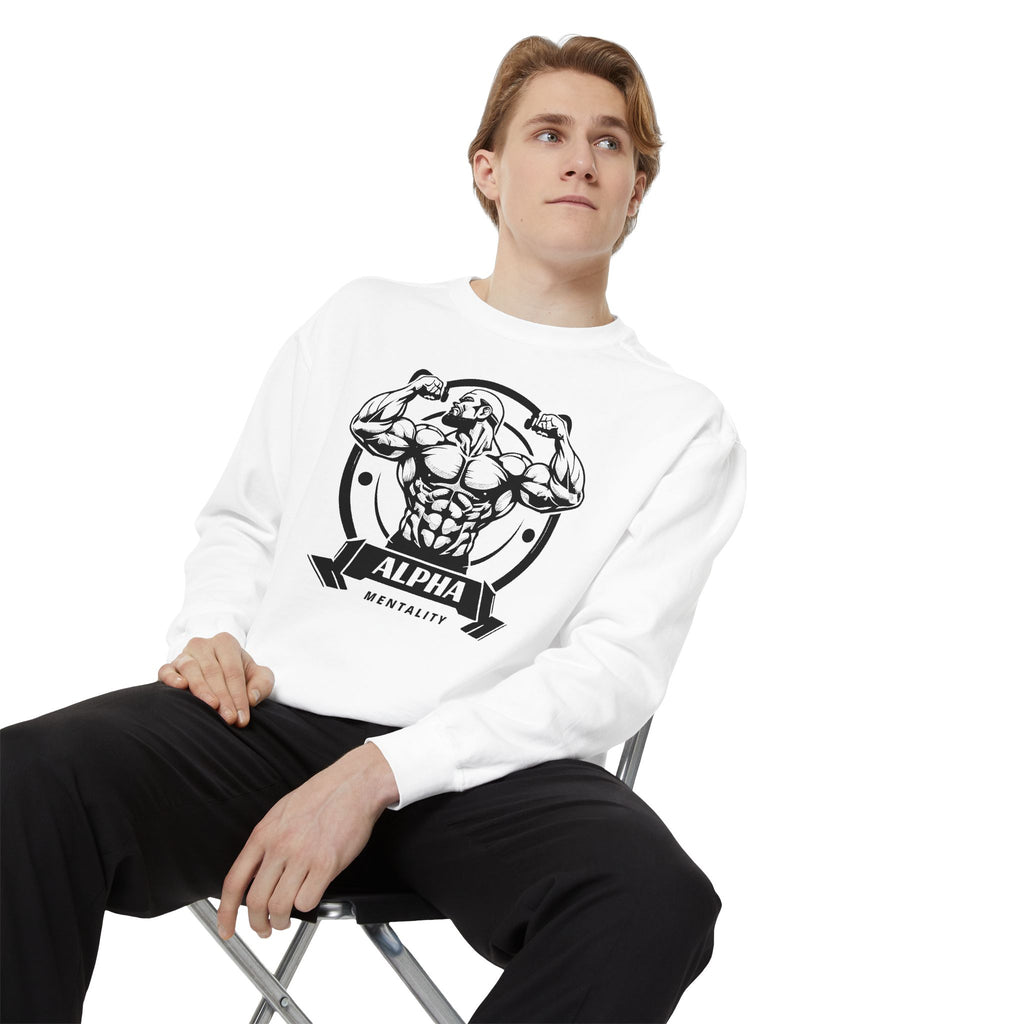 Alpha Mentality Sweatshirt | Muscular Gym Crewneck