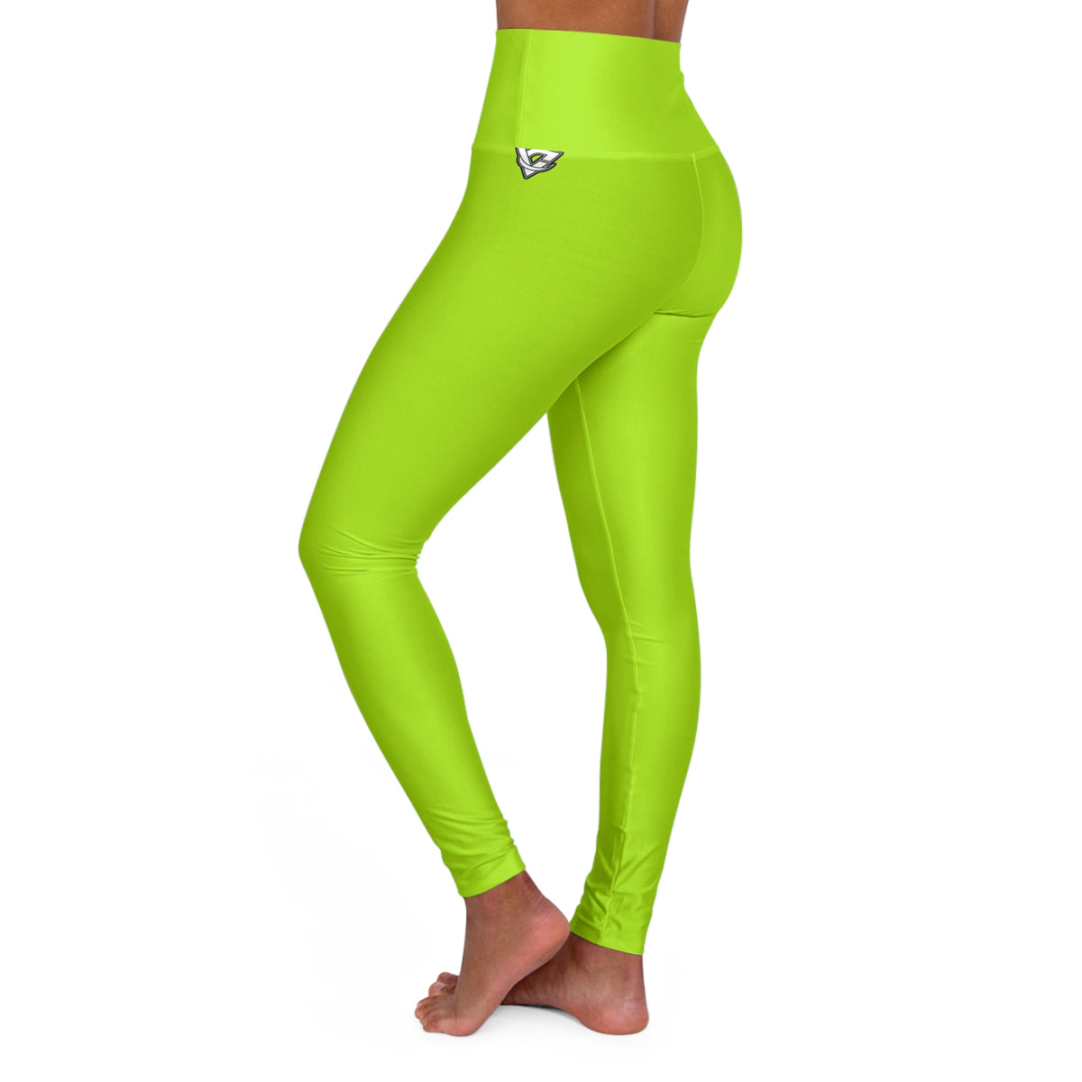 Volt Green Essential High-Waisted Yoga Leggings