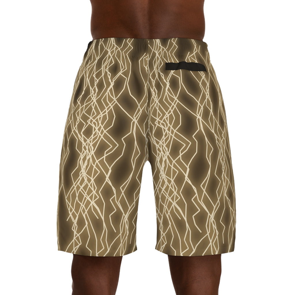 Men's Sandstorm Lightning Performance Jogger Athletic Shorts with Pockets