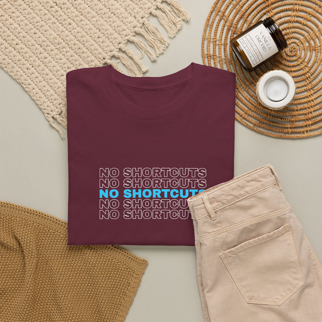 No Shortcuts | Men's Graphic Gym T-Shirt