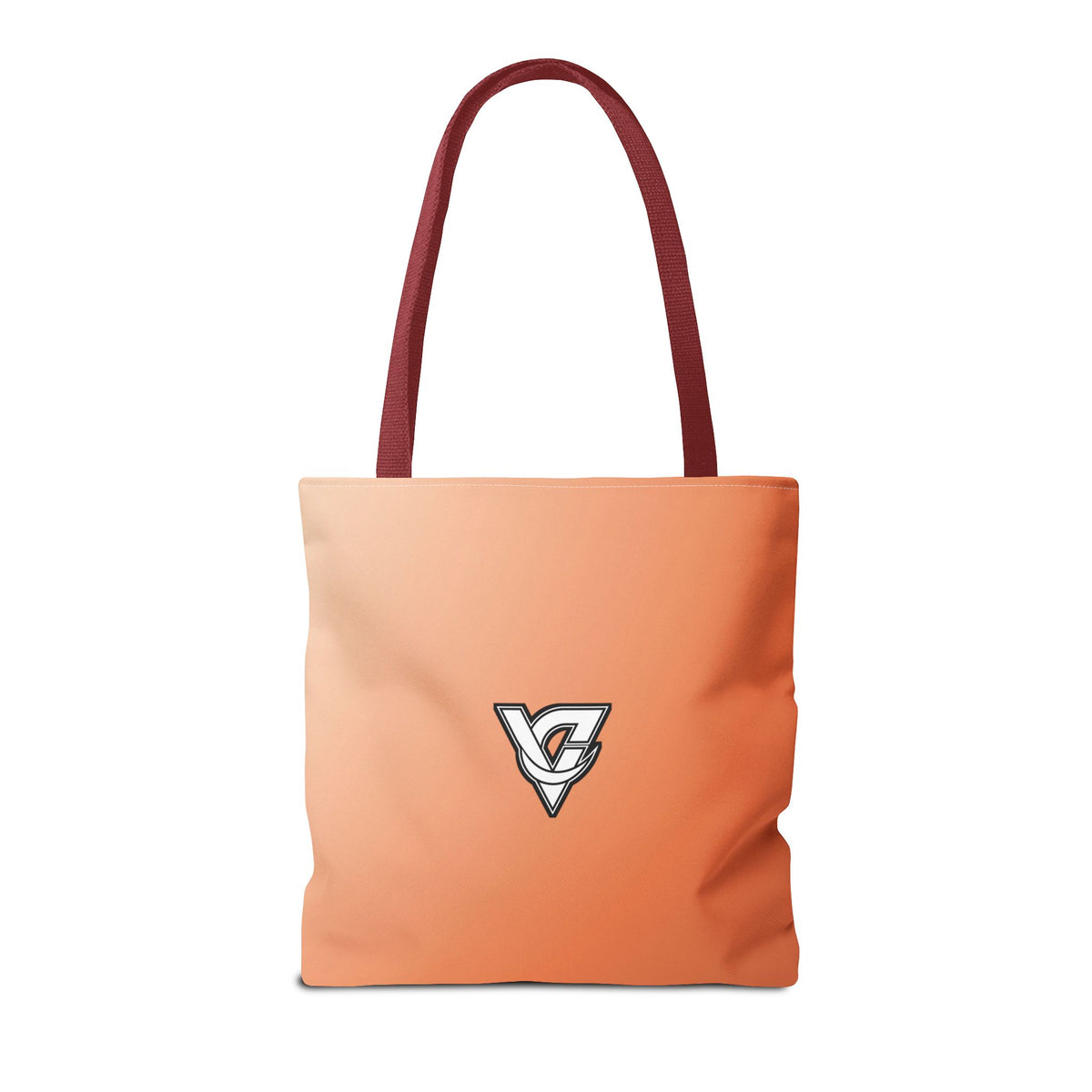 Terracotta Ombre Tote Bag — All-Over Print Gym & Everyday Tote