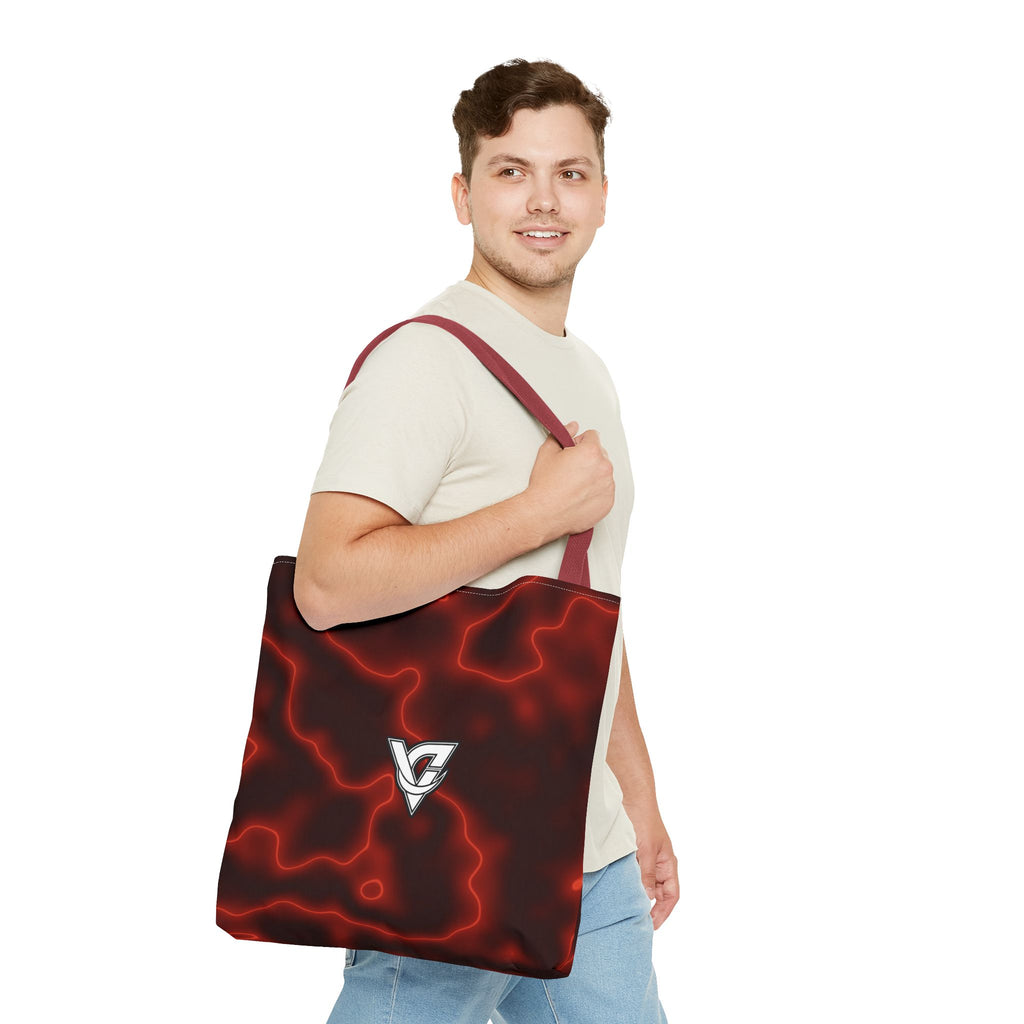 Maple Marble Tote Bag — All-Over Print Gym & Everyday Tote