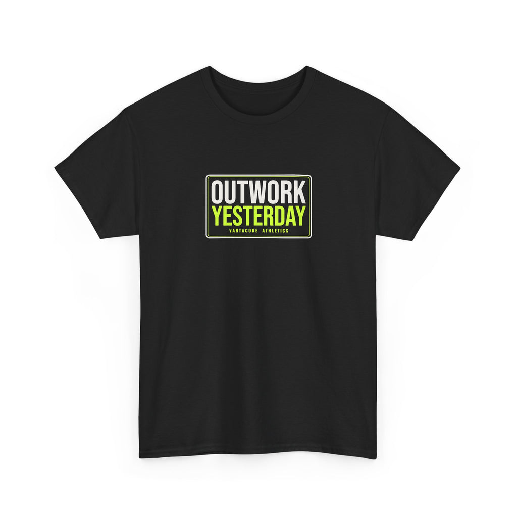 Outwork Yesterday | Men's Graphic Gym T-Shirt