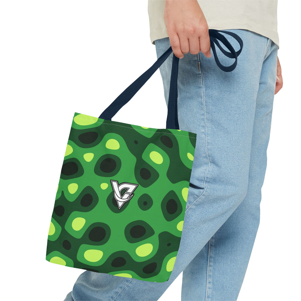Jungle Ripple Tote Bag — All-Over Print Gym & Everyday Tote
