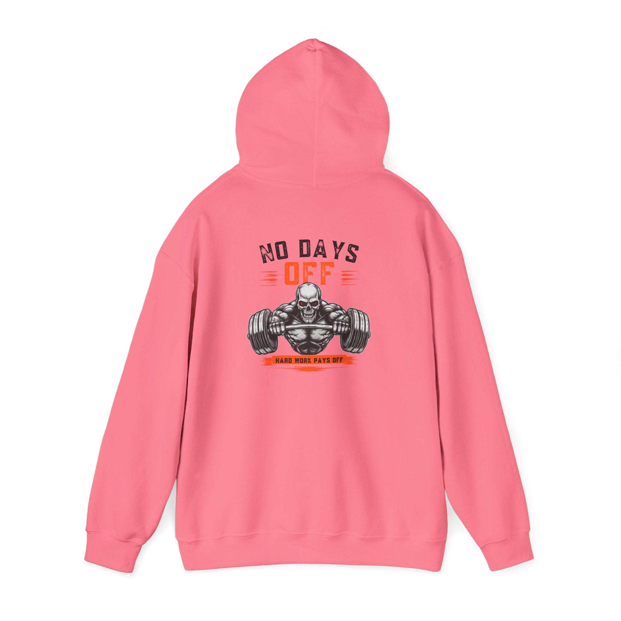 No Days Off | Heavy Hooded Sweatshirt