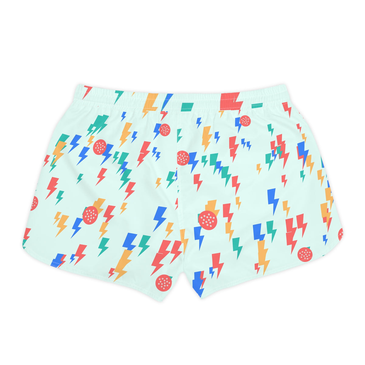 Golf Sea Glass Bolt Strike Women's Athletic Shorts with Pockets