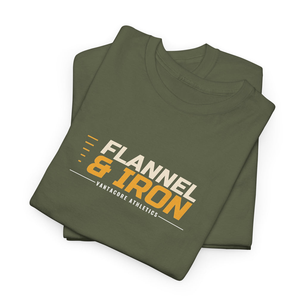 Flannel & Iron | Men's Graphic Gym T-Shirt