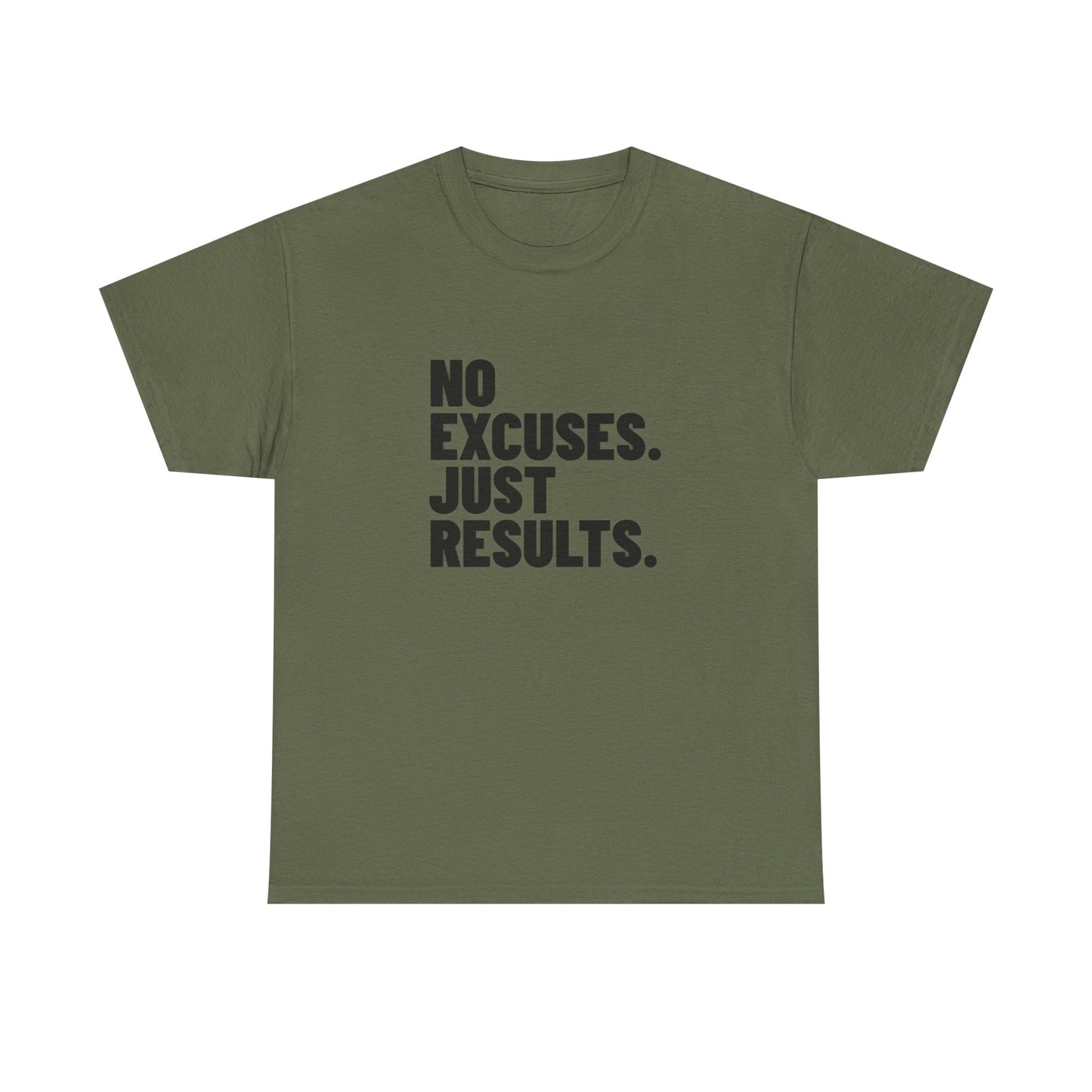 No Excuses. Just Results. | Motivational T-Shirt