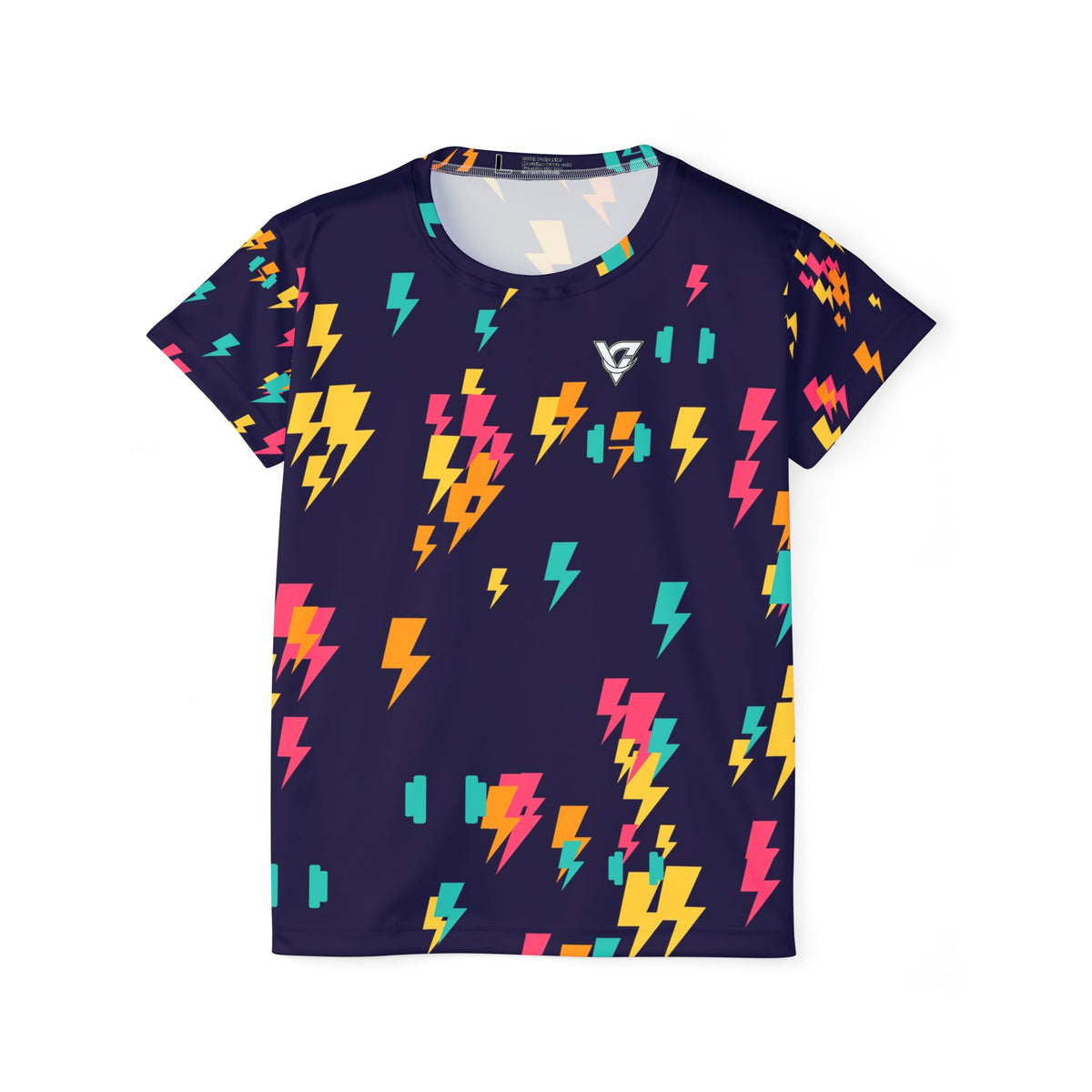 Training & Gym Electric Mango Bolt Strike Women's Sports Jersey