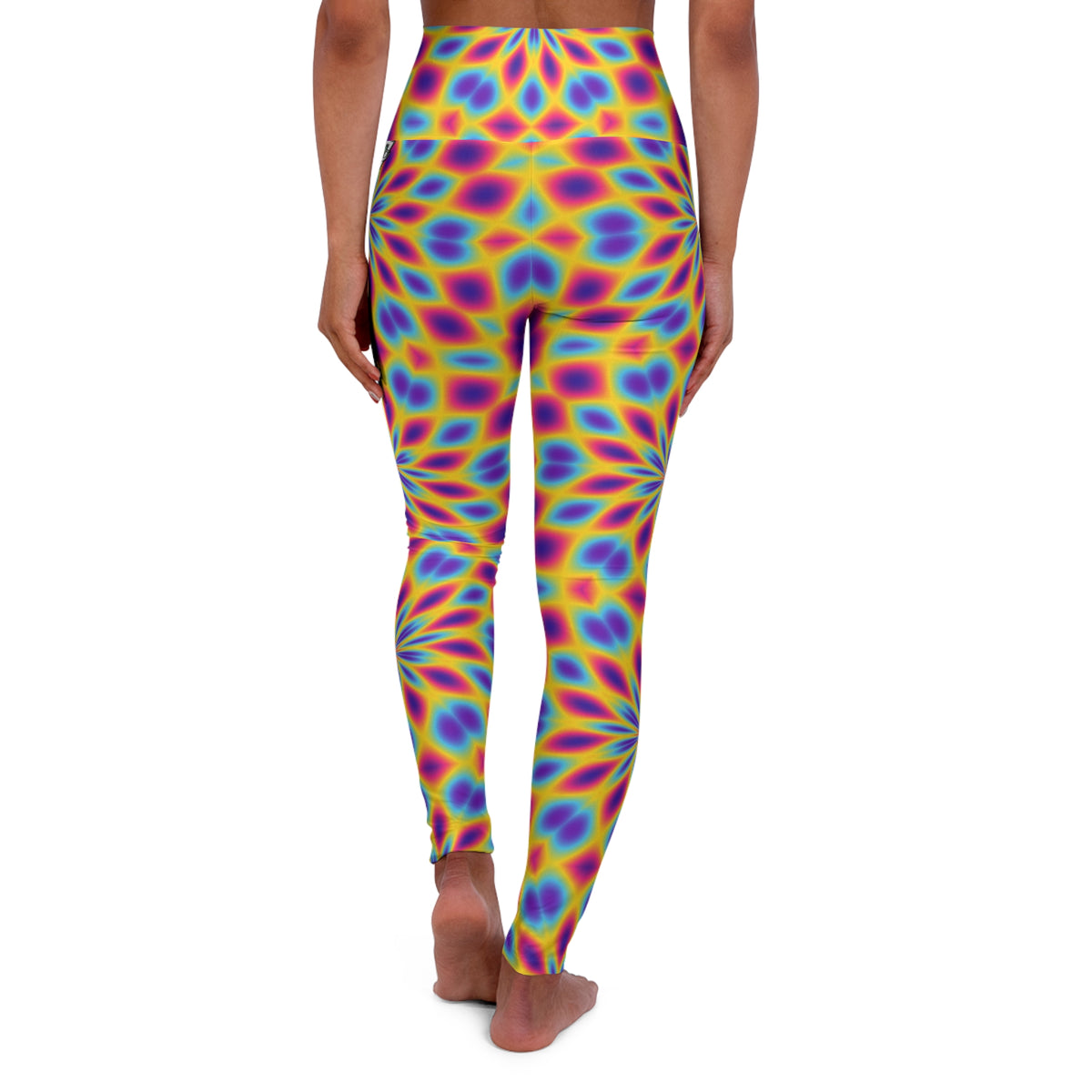 Kaleidoscope High-Waisted Yoga Leggings